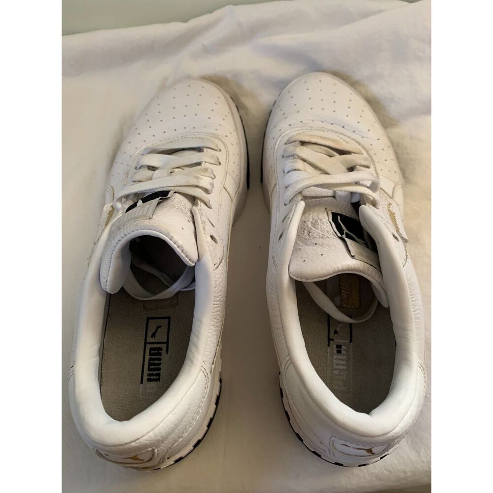 Puma Cali Platform Womens Size 9.5 White Sneakers Casual Shoes 369155-04 - Picture 8 of 12